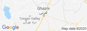 Ghazni map