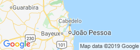 Cabedelo map