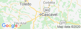 Cascavel map