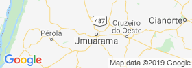 Umuarama map