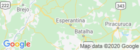 Esperantina map