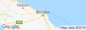 Brindisi map