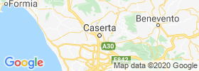 Caserta map