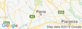 Pavia map