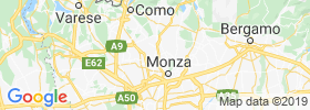 Seregno map