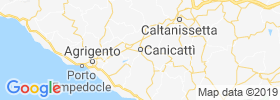 Canicatti map