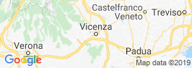 Vicenza map