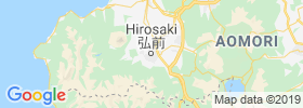 Hirosaki map