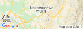 Nakatsugawa map