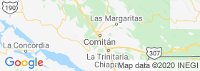 Comitan map