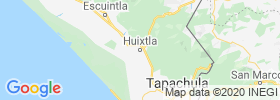 Huixtla map