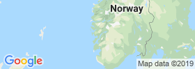Hordaland map