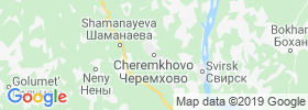 Cheremkhovo map