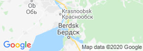 Akademgorodok map