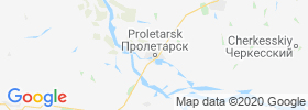 Proletarsk map