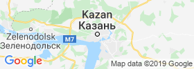 Kazan map