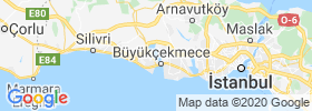 Bueyuekcekmece map