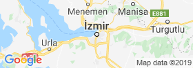 Izmir map